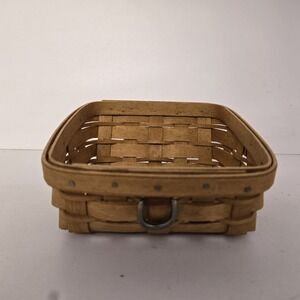 Longaberger 2008 Sort & Store Business Card Natural Basket